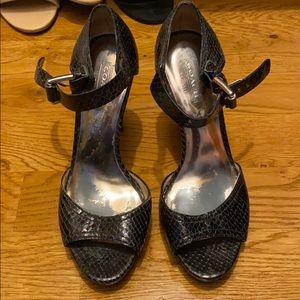 Coach Snake skin High Heels